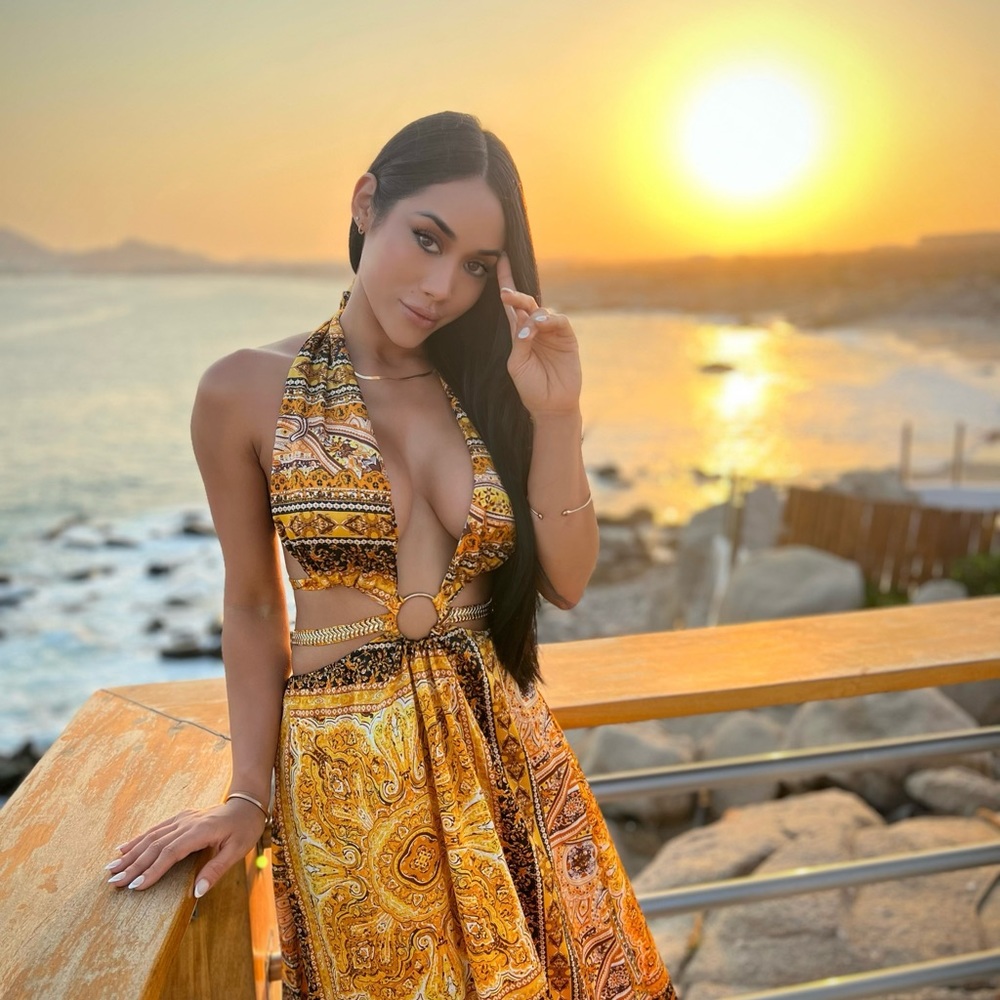 Golden Girl Dress